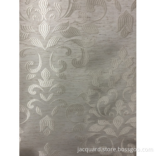 High Quality Polyester Linen Jacquard Curtains